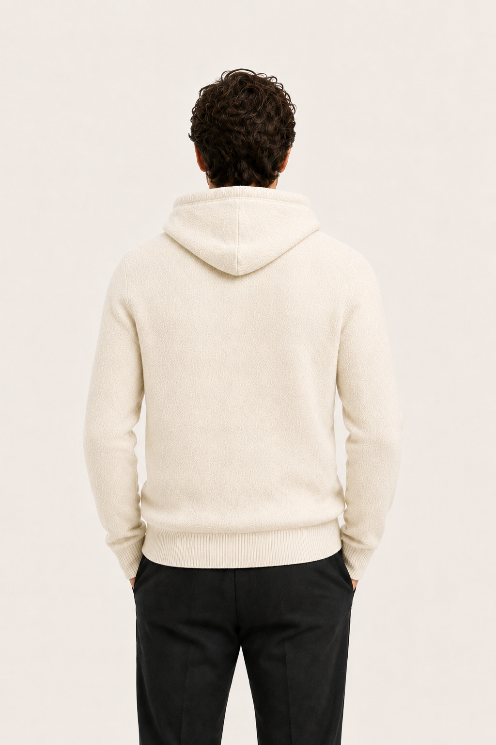 Avaro Hooded Knit Ivory