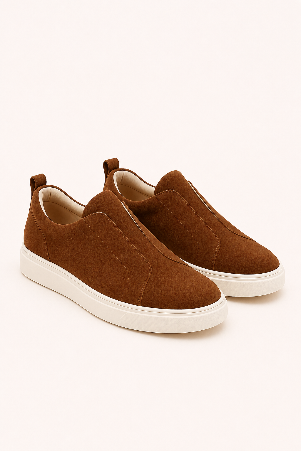 Levani Suede Slip-On Brown