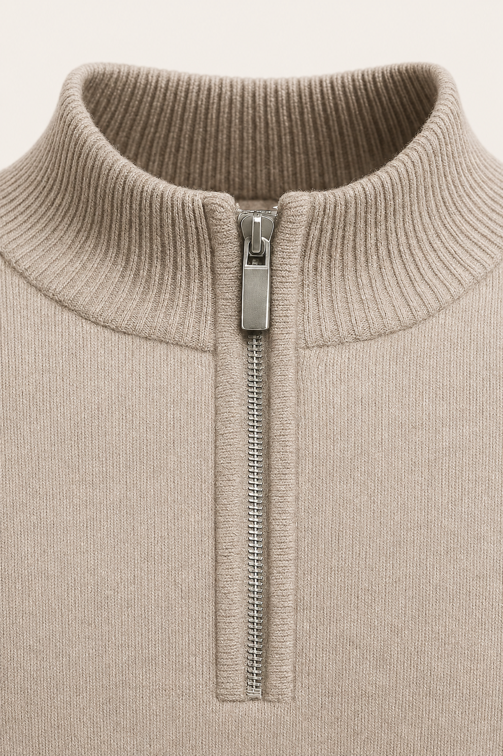 Calero Quarter-Zip Beige