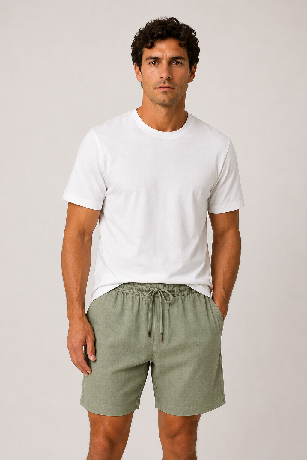 Salivo Linen Short Green