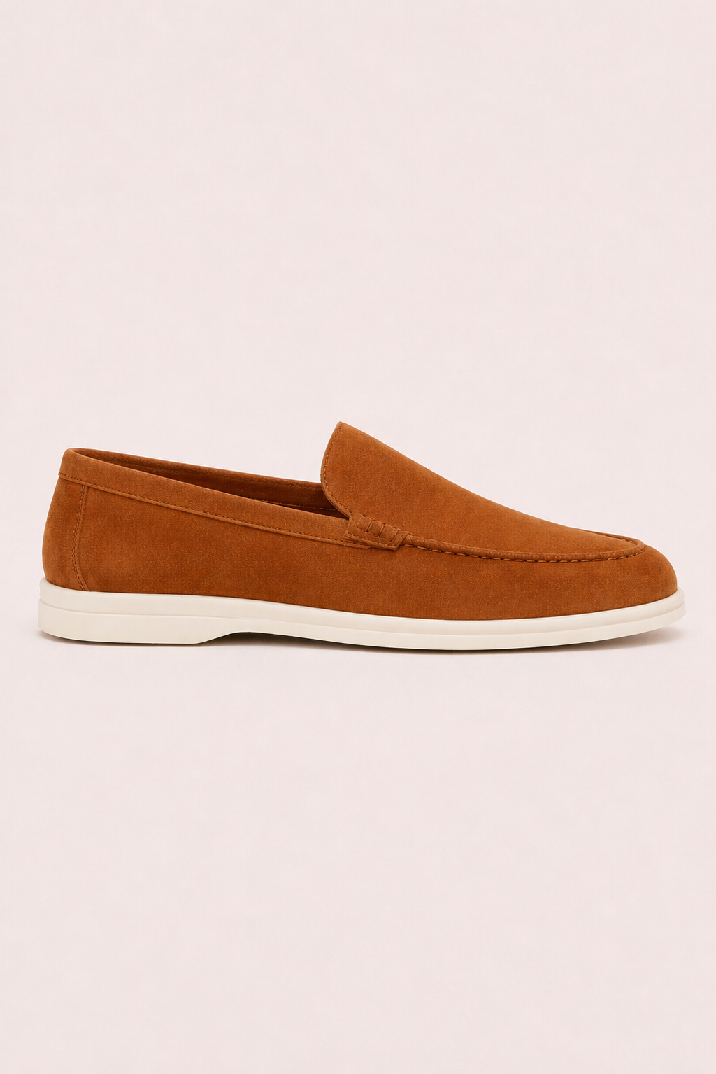Bavaro Suede Loafers Terracotta