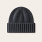 Ivaro Cashmere Beanie Dark Grey