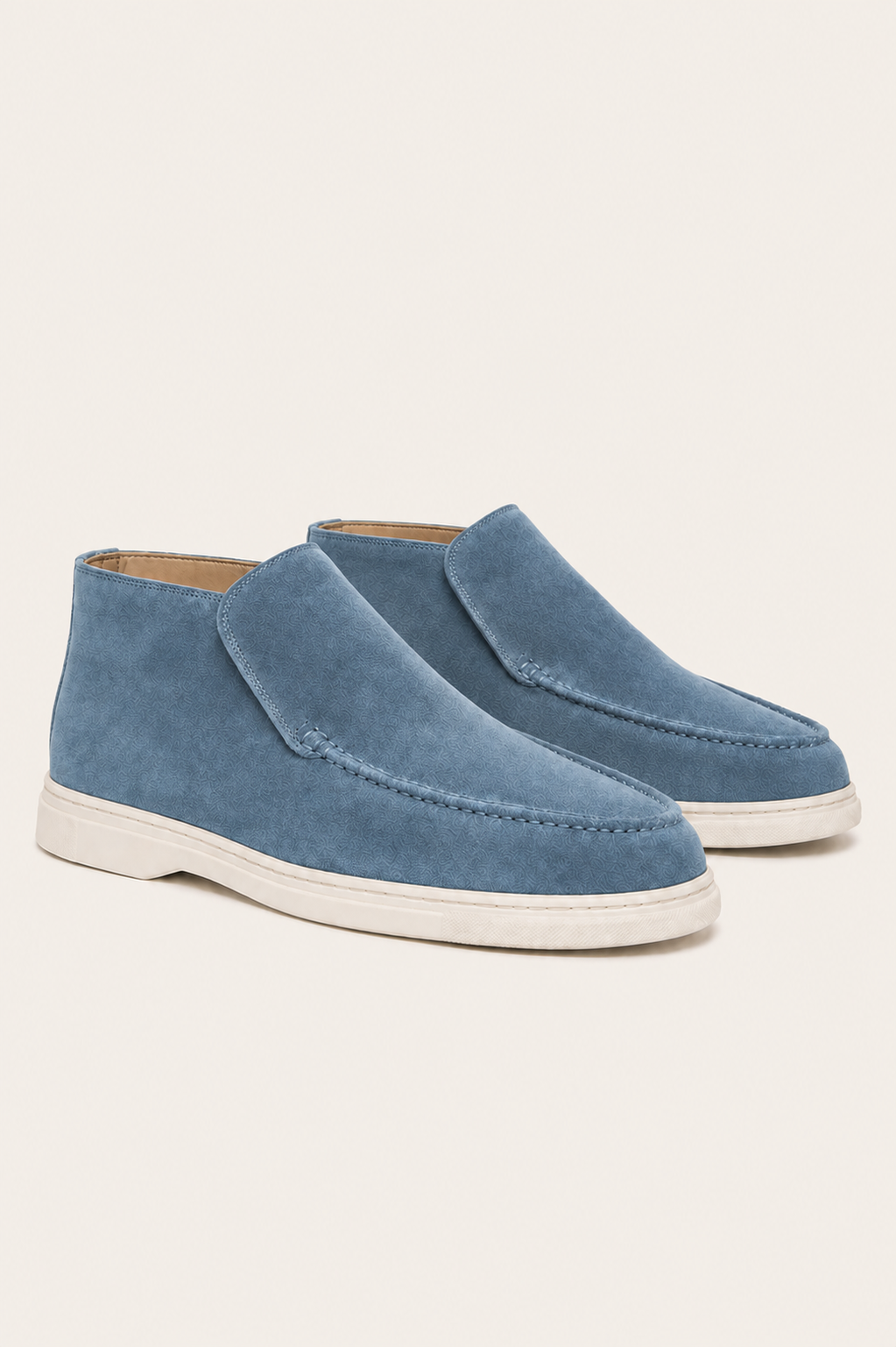 Marelo High Top Loafer Light Blue
