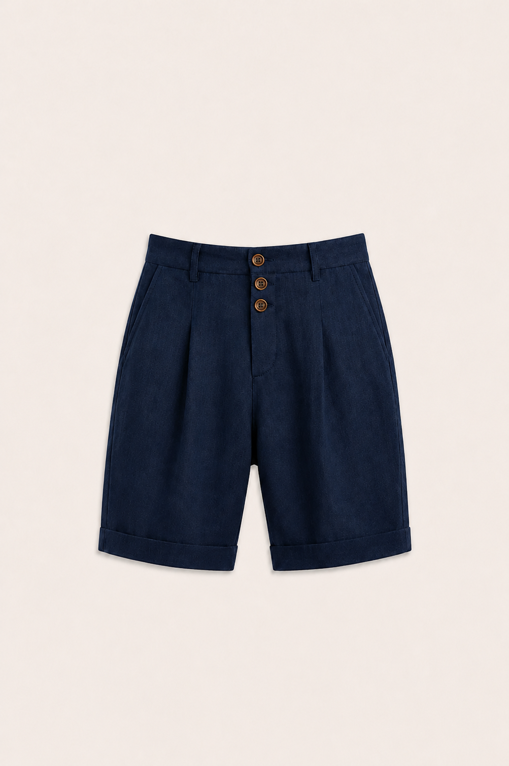 Morano Cotton Short Navy Blue