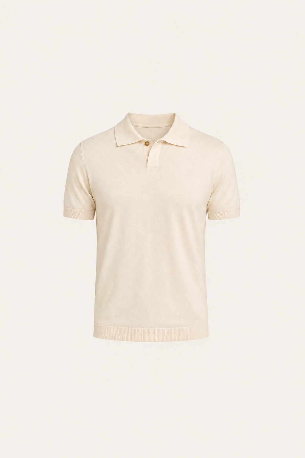 Revaro Cotton Polo Apricot