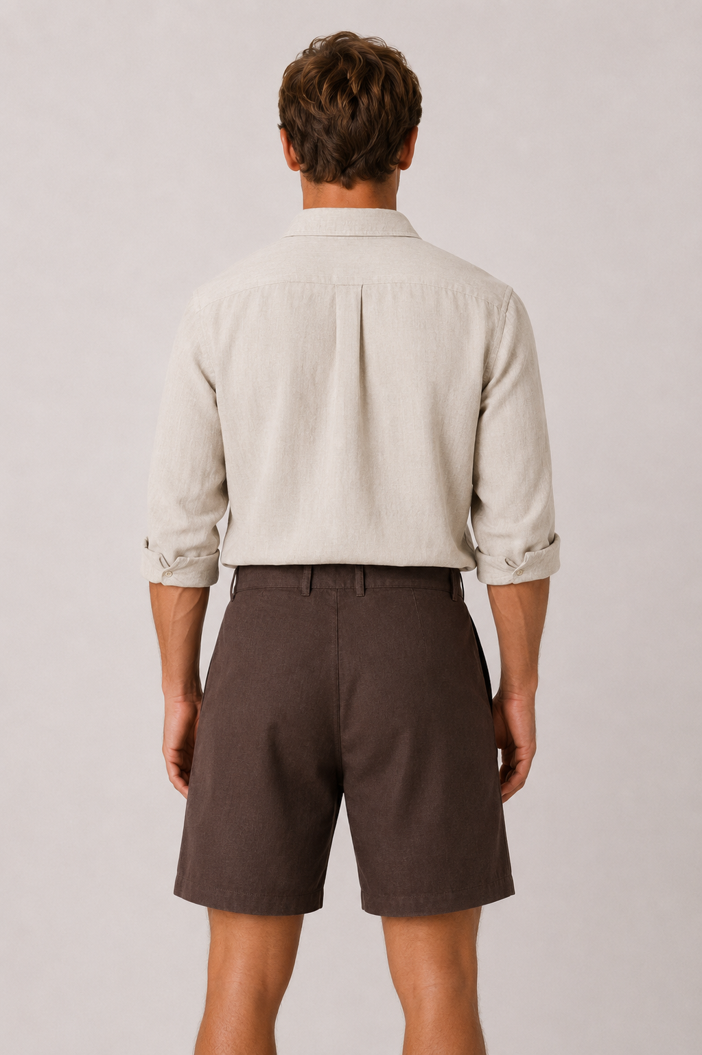 Morano Cotton Short Brown