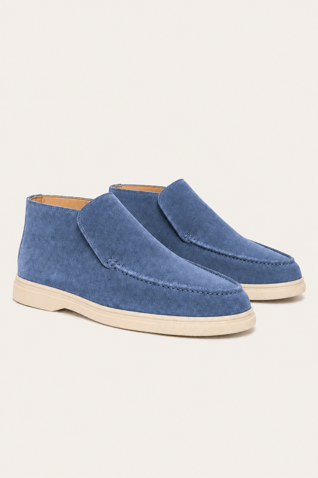 Marelo High Top Loafer Denim Blue