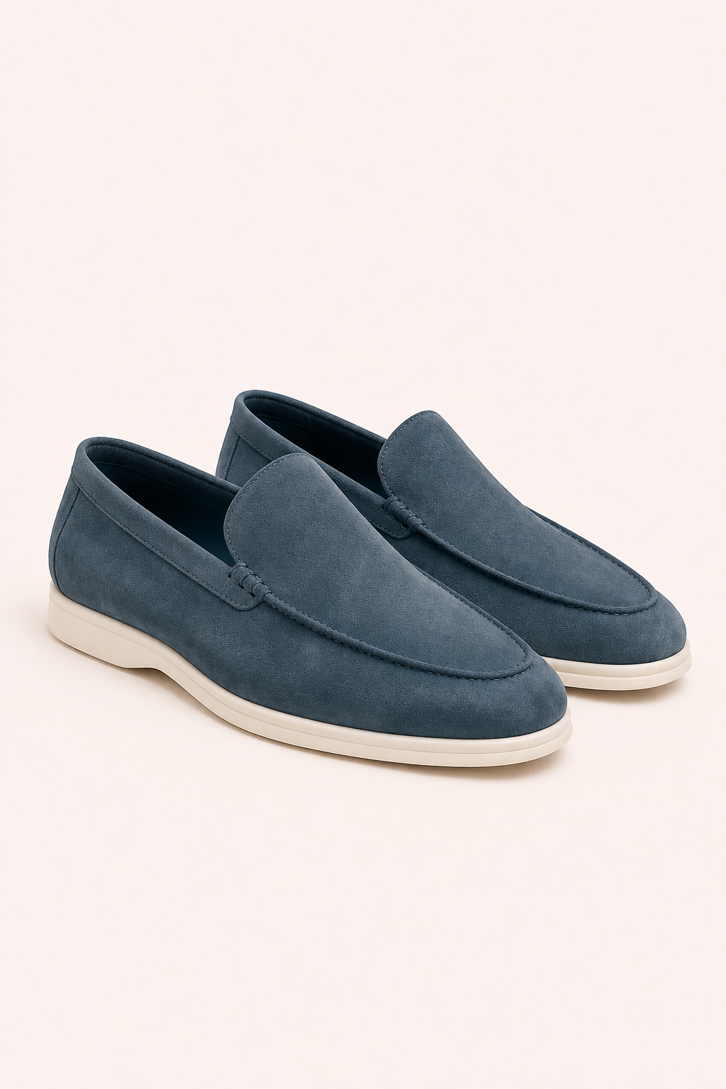 Bavaro Suede Loafers Ocean Teal