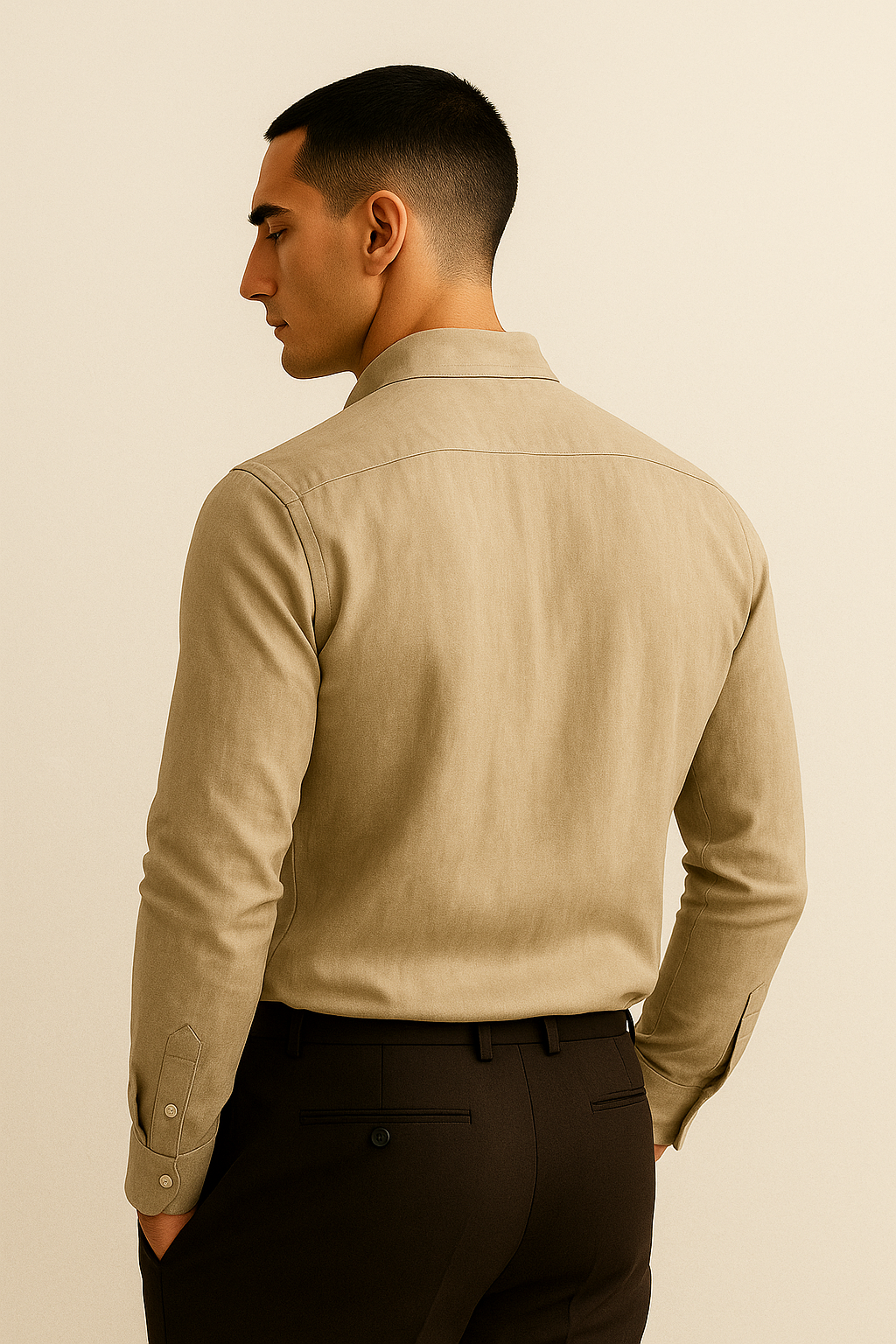 Avari Linen Shirt Beige