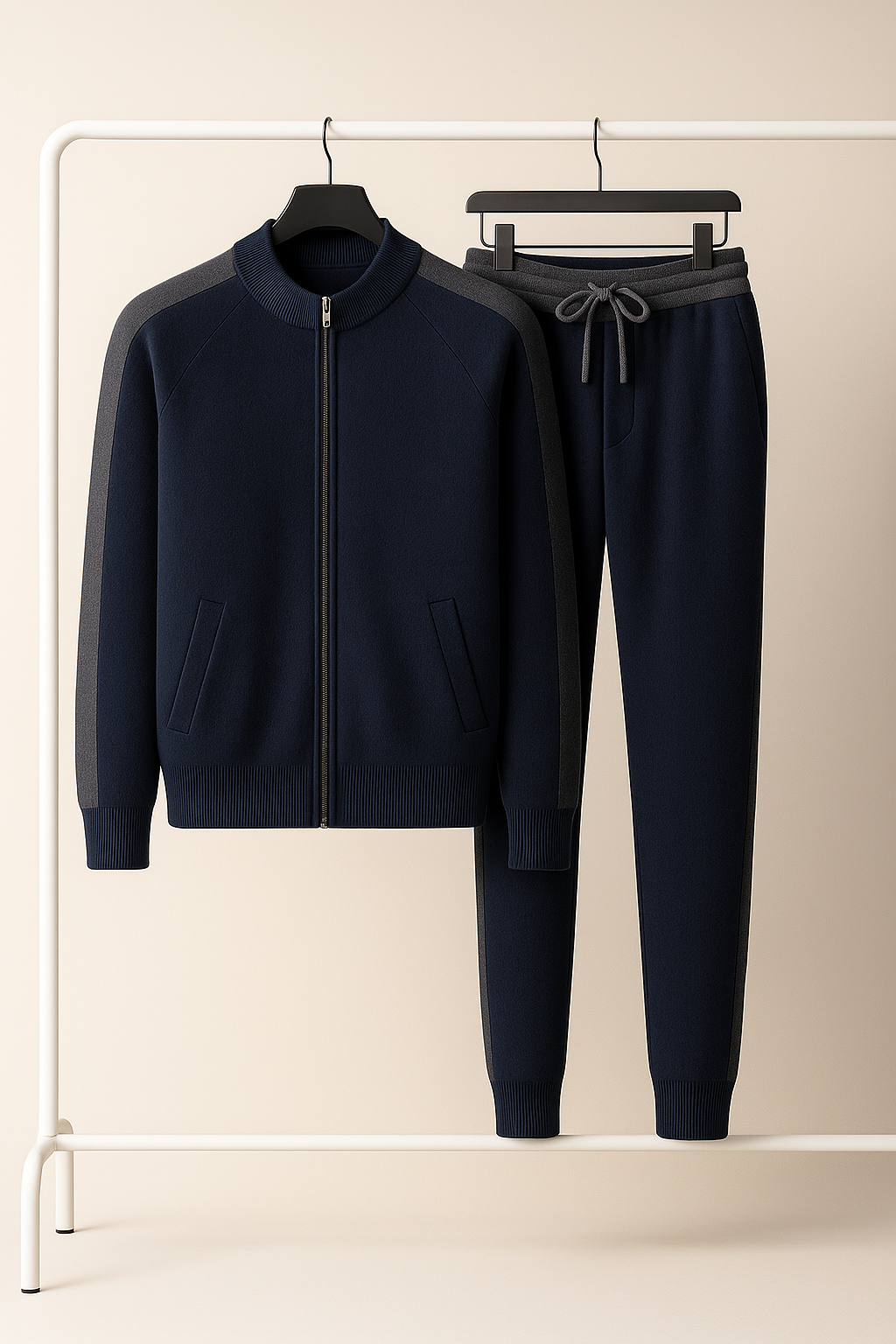 Ladore Cashmere Lounge Set Navy