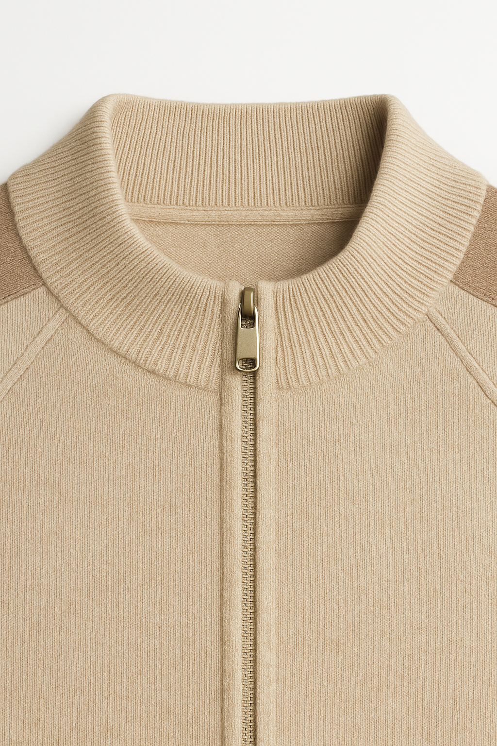 Ladore Cashmere Zip Set Beige / Khaki