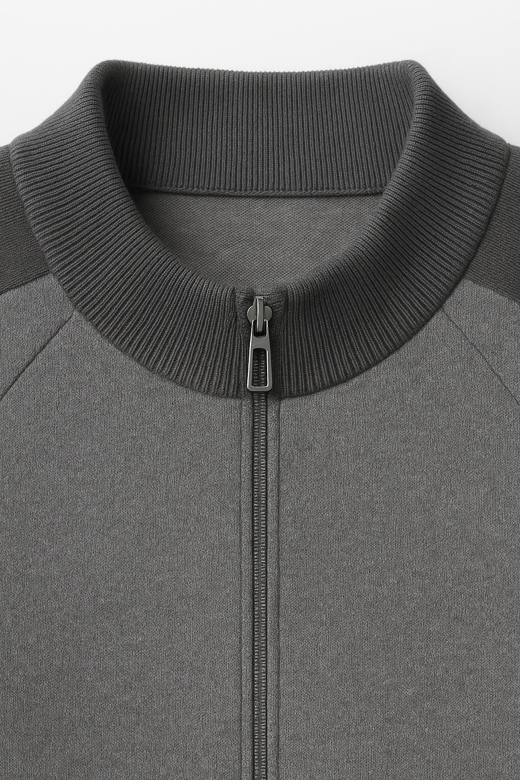 Ladore Cashmere Zip Set Grey / Dark Grey
