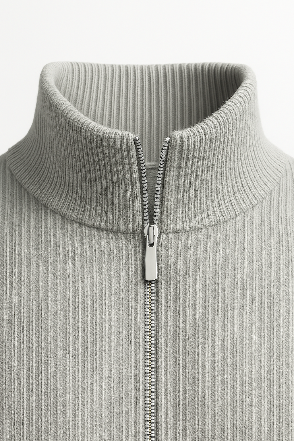 Arelon Cashmere Zip Knit Green