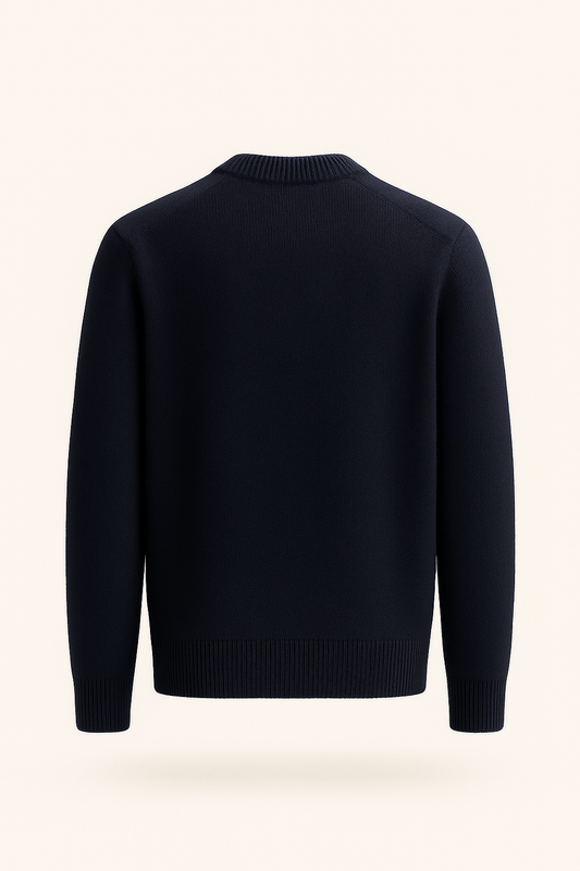 Averin Cashmere Knit Navy