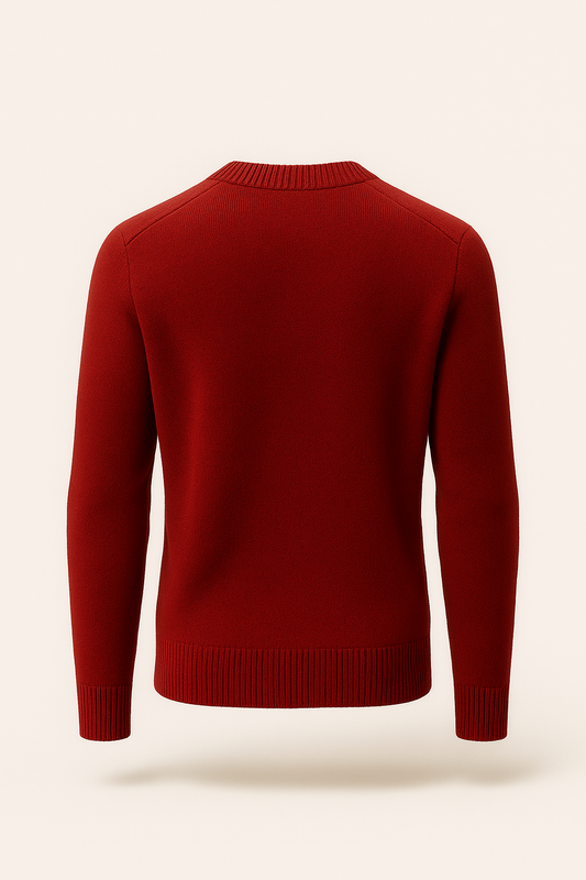 Averin Cashmere Knit Burgundy
