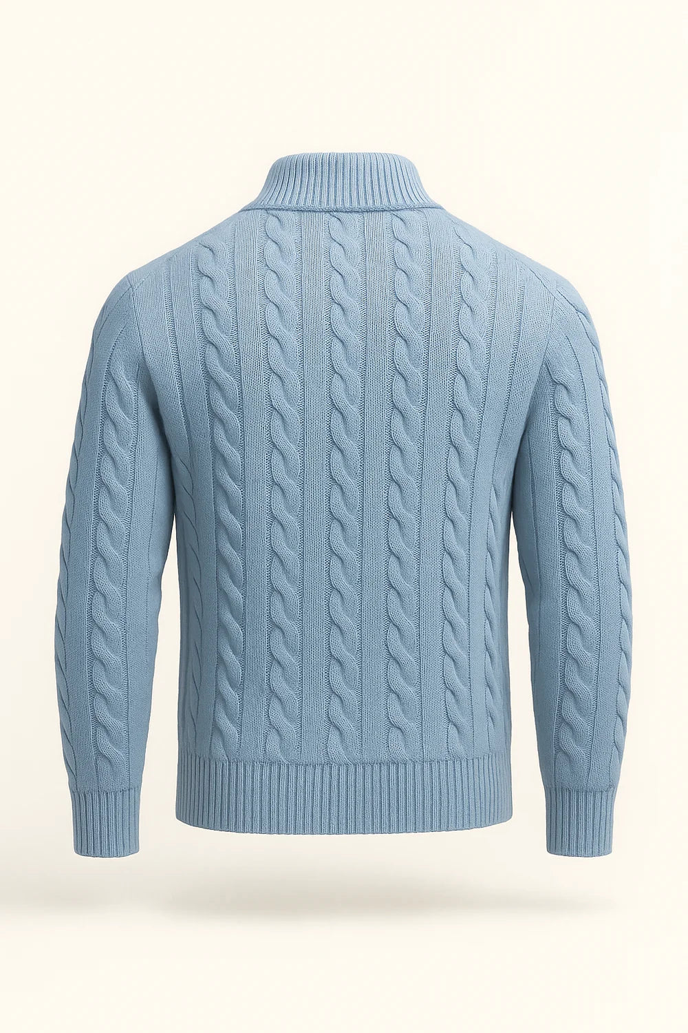 Tilano Cable Knit Light Blue