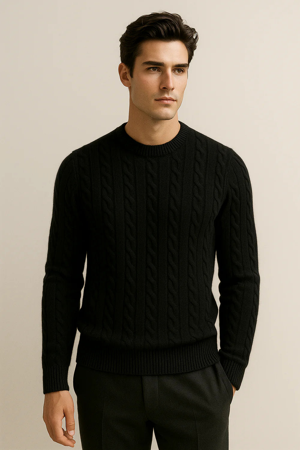 Velaro Cashmere Knit Black