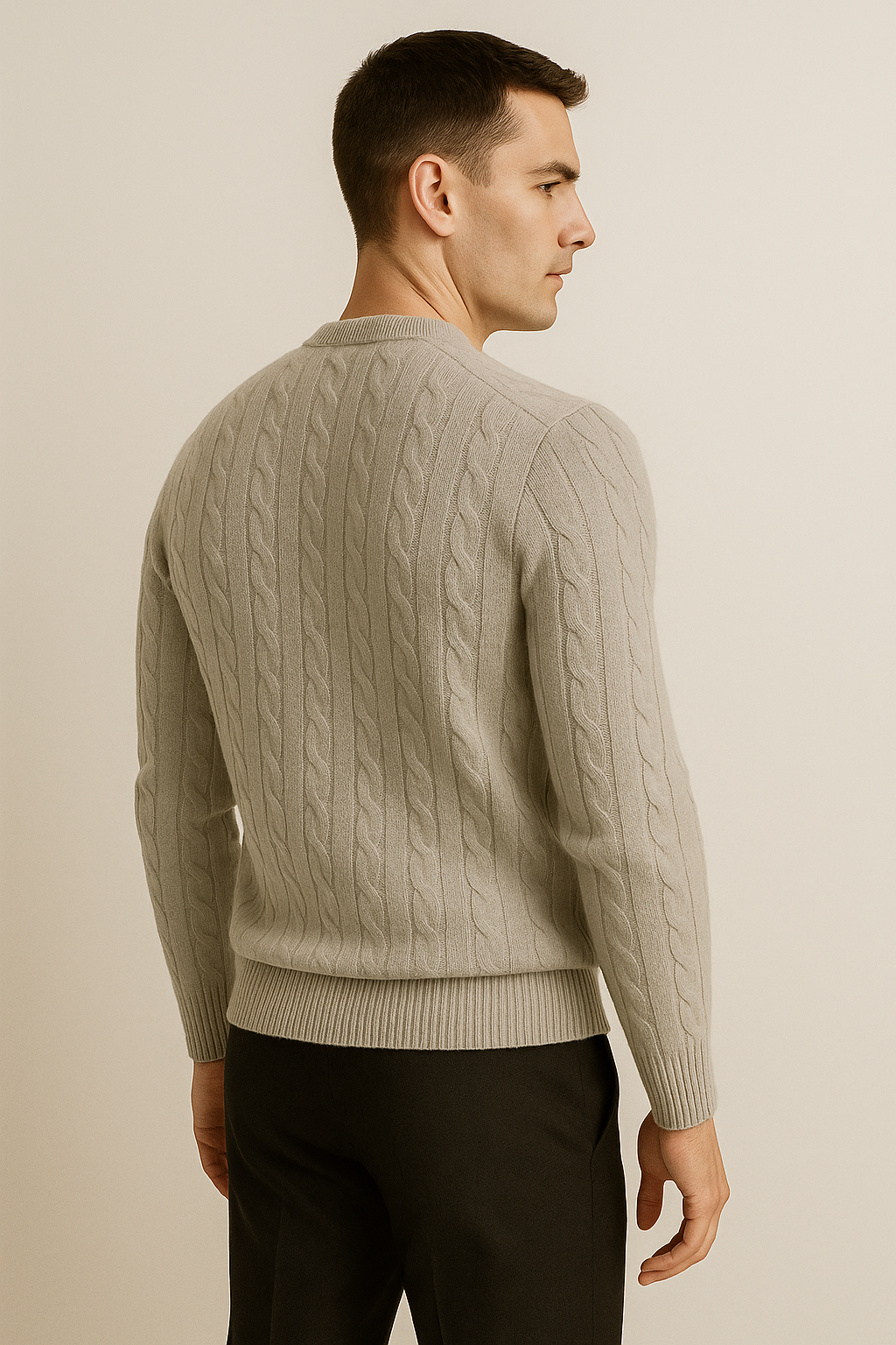 Velaro Cashmere Knit Grey