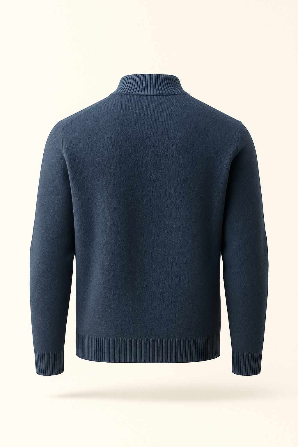 Vaniro Cashmere Cardigan Blue