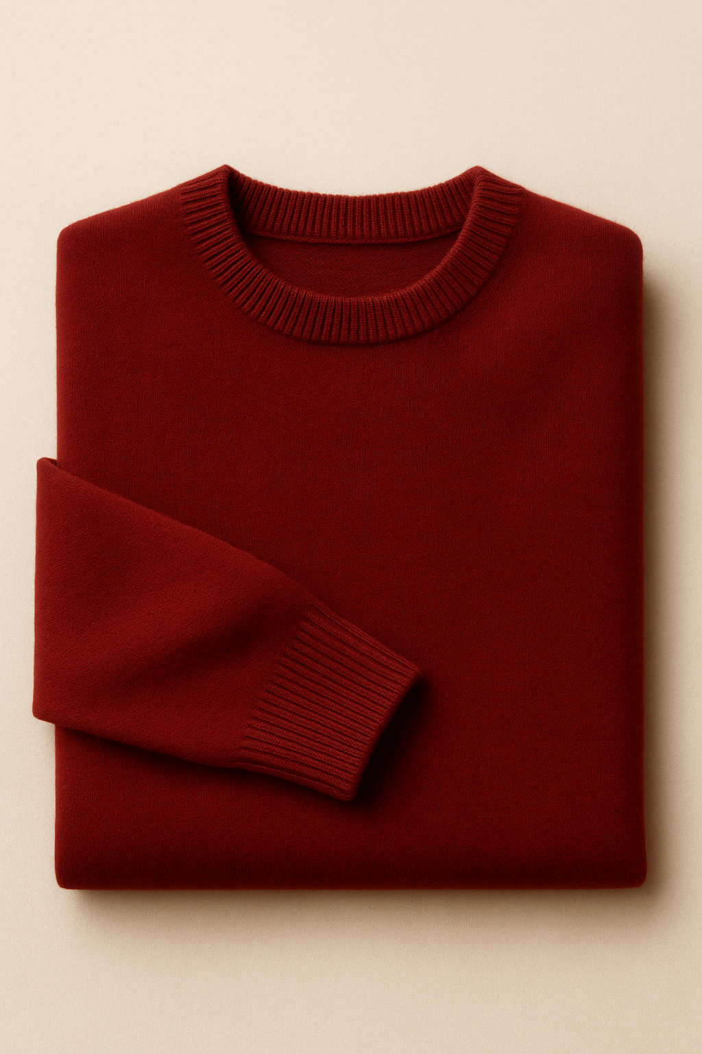 Averin Cashmere Knit Burgundy
