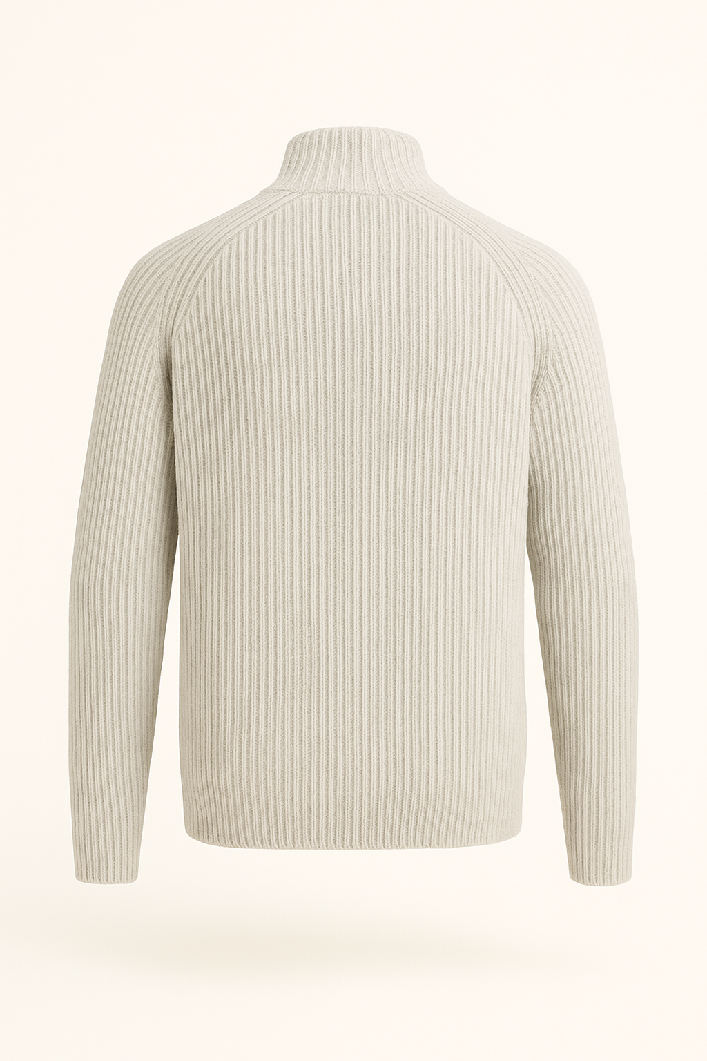 Selano Wool Zip Knit Grey