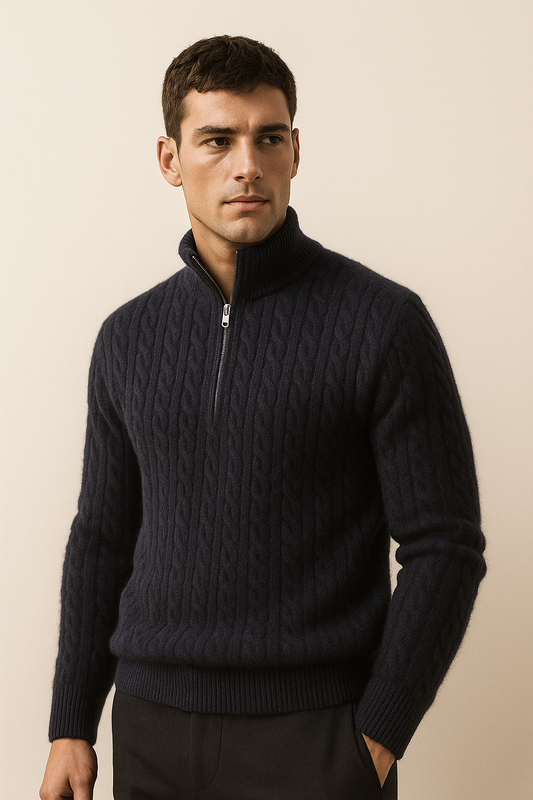 Seviro Cashmere Knit Black