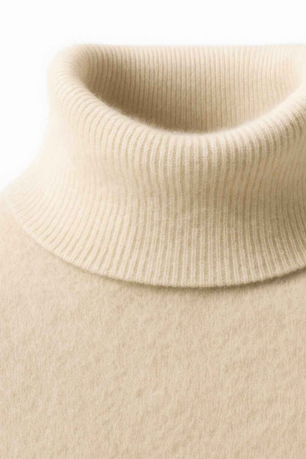 Paravi Cashmere Turtleneck Ivory