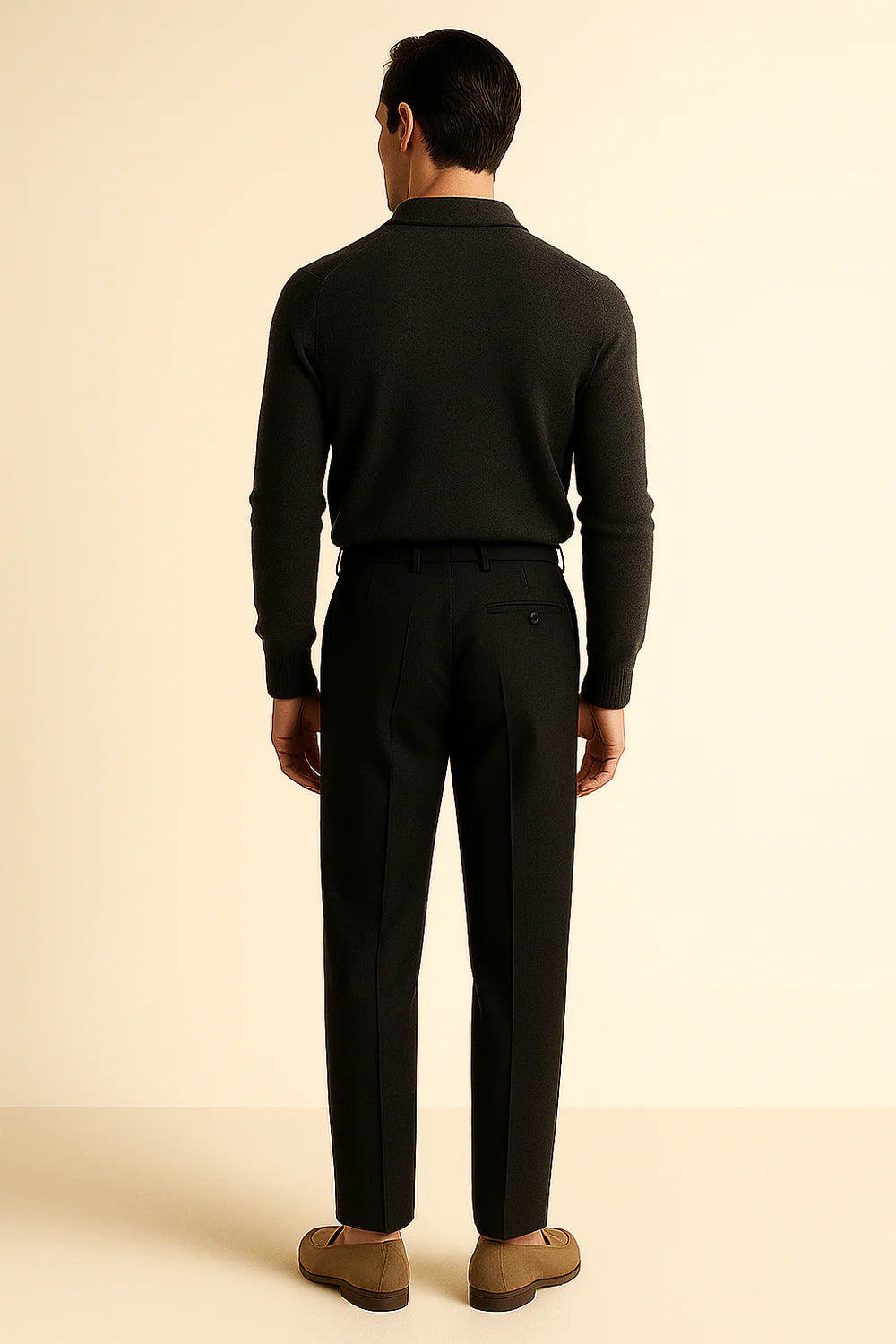 Calivo Gebardine Pantalon Black