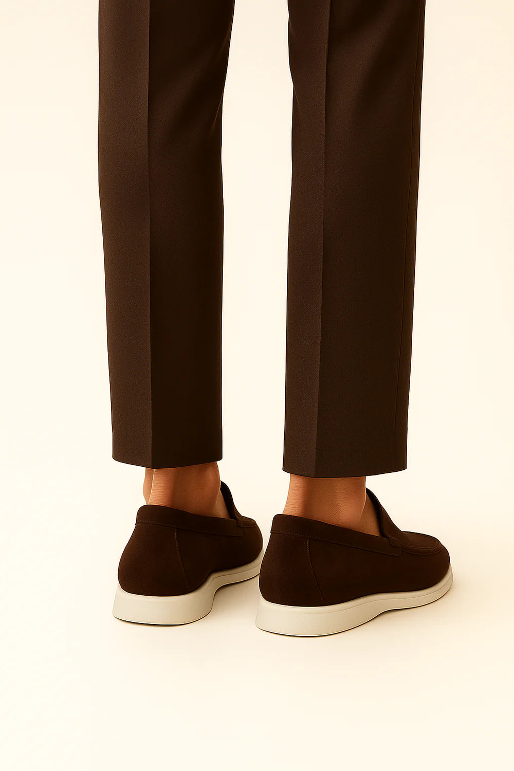 Ladore Suede Loafers Brown