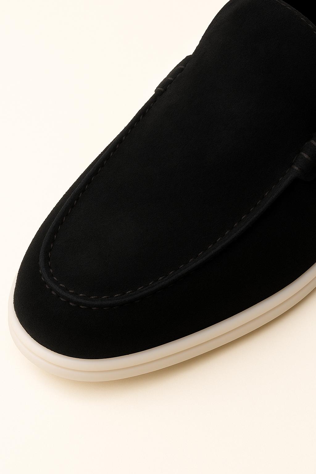 Ladore Suede Loafers Black
