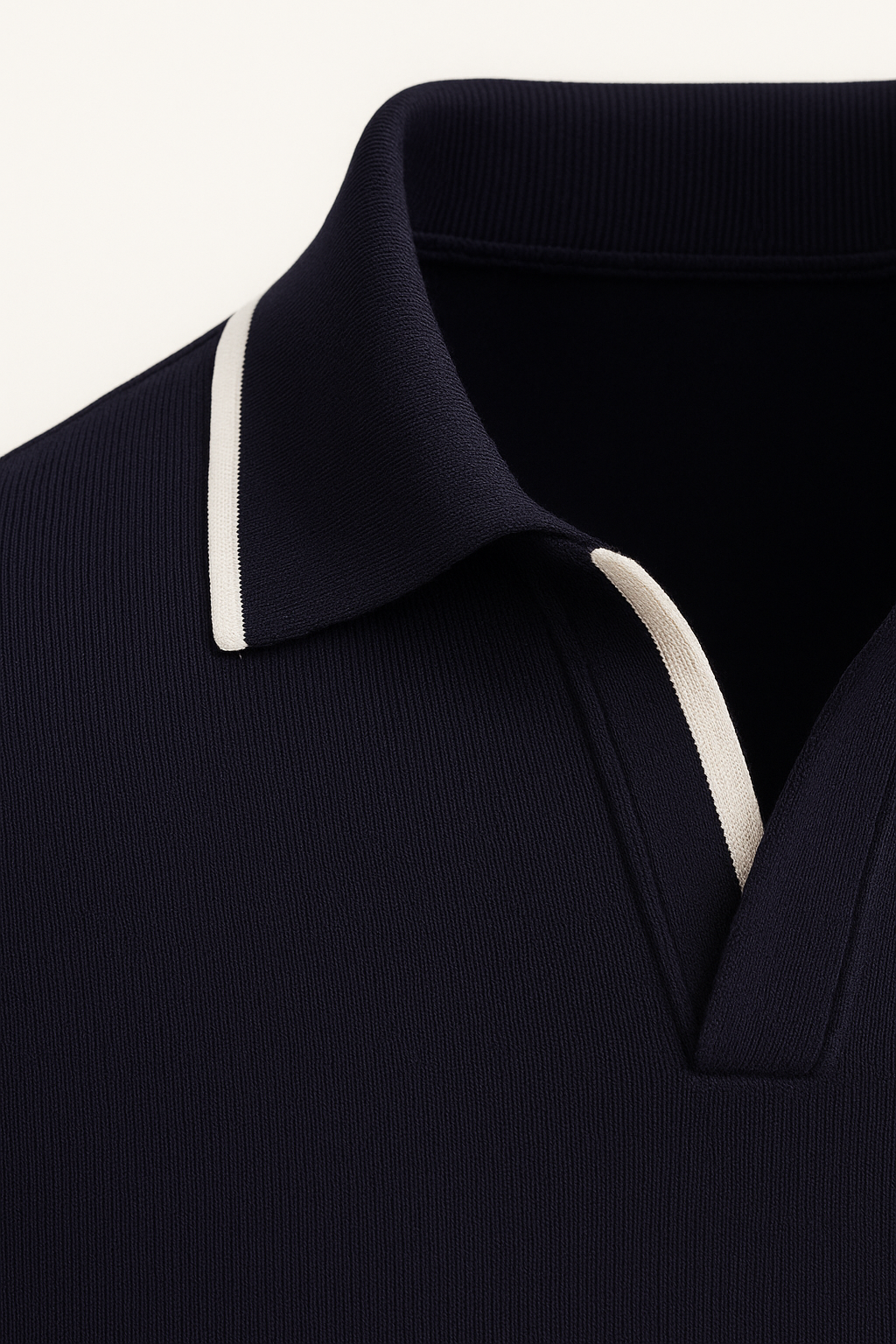 Parivo Knitted Polo Navy