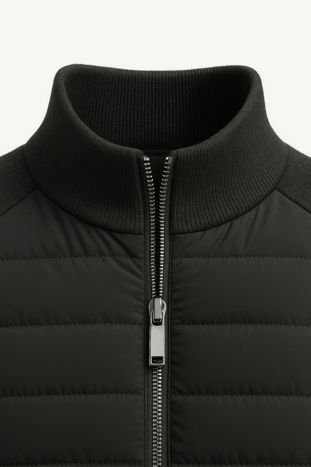 Belaro Padded Wool Jacket Black