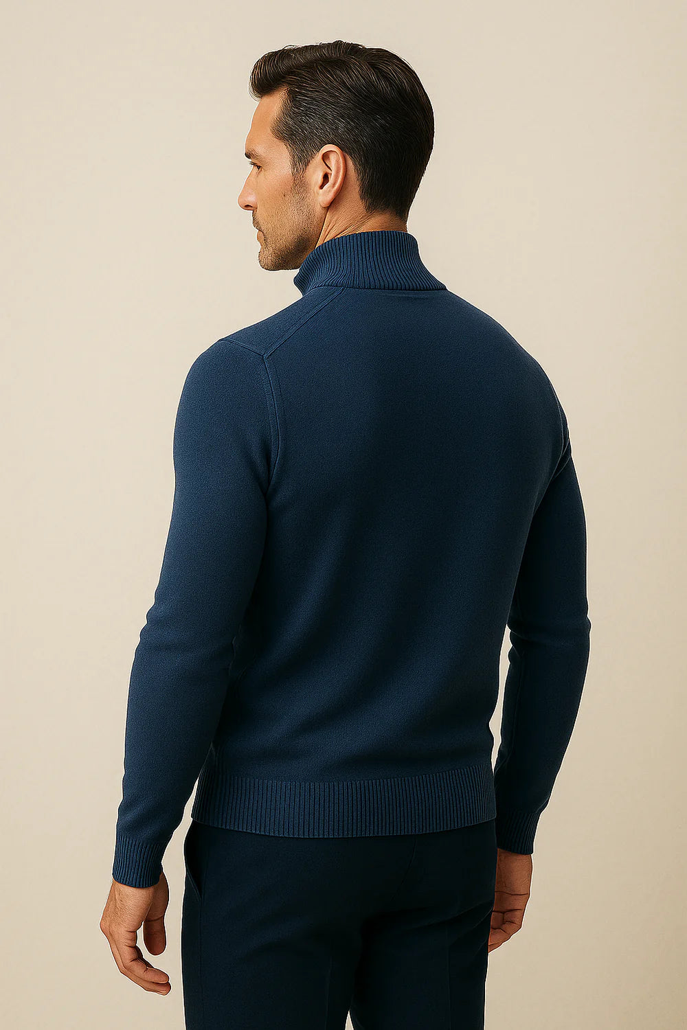 Calero Quarter-Zip Dark Blue