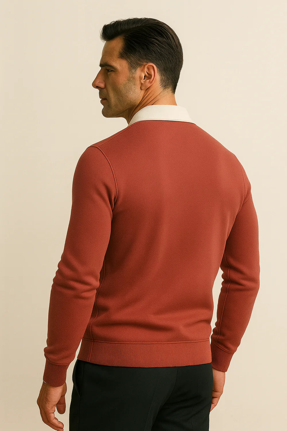 Meravo Polo Knit Red