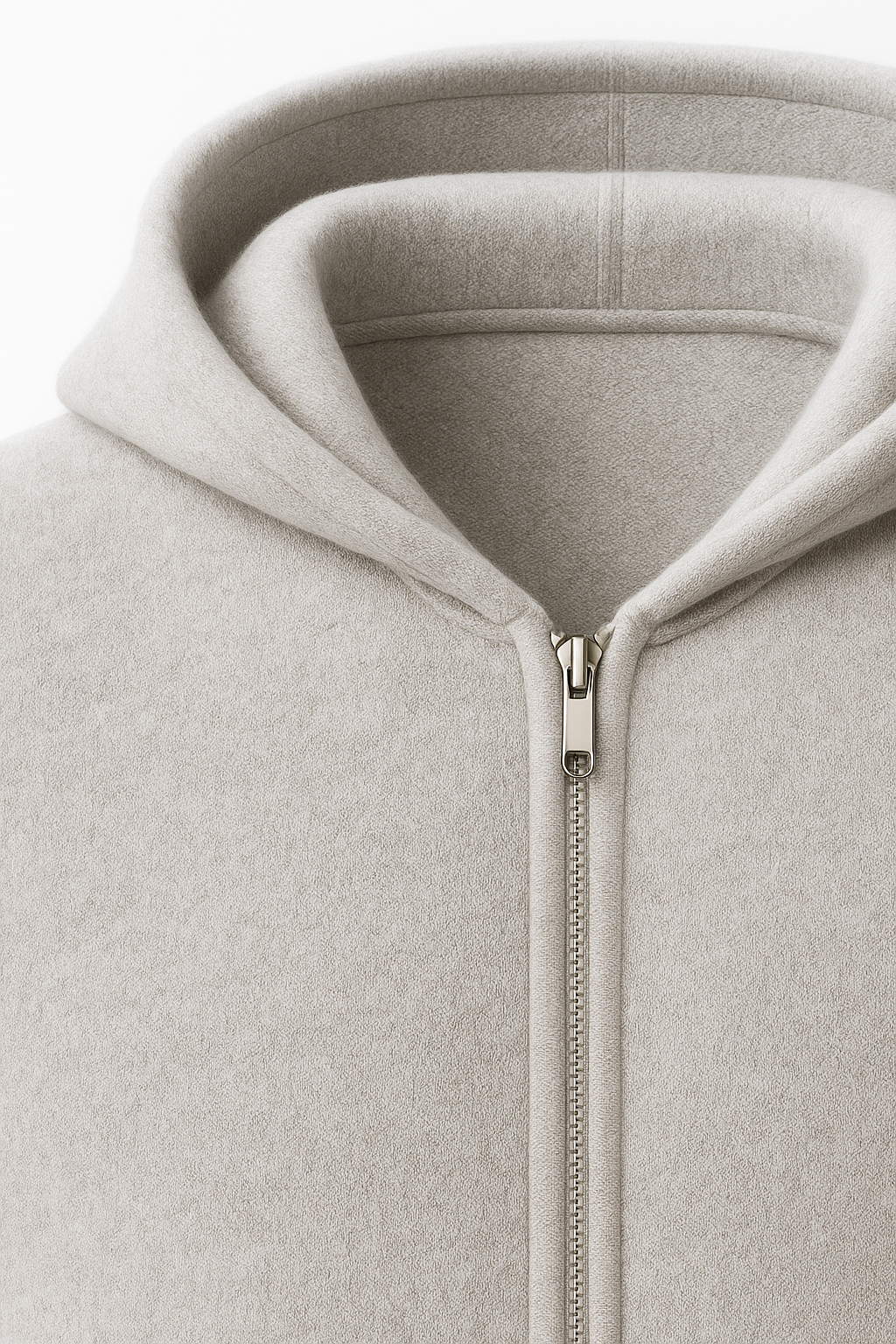 Tonari Hooded Zip Grey