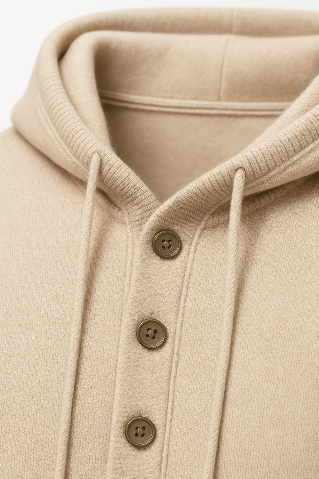 Avaro Hooded Knit Beige