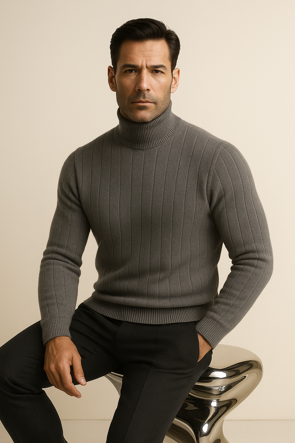 Corani Turtleneck Grey