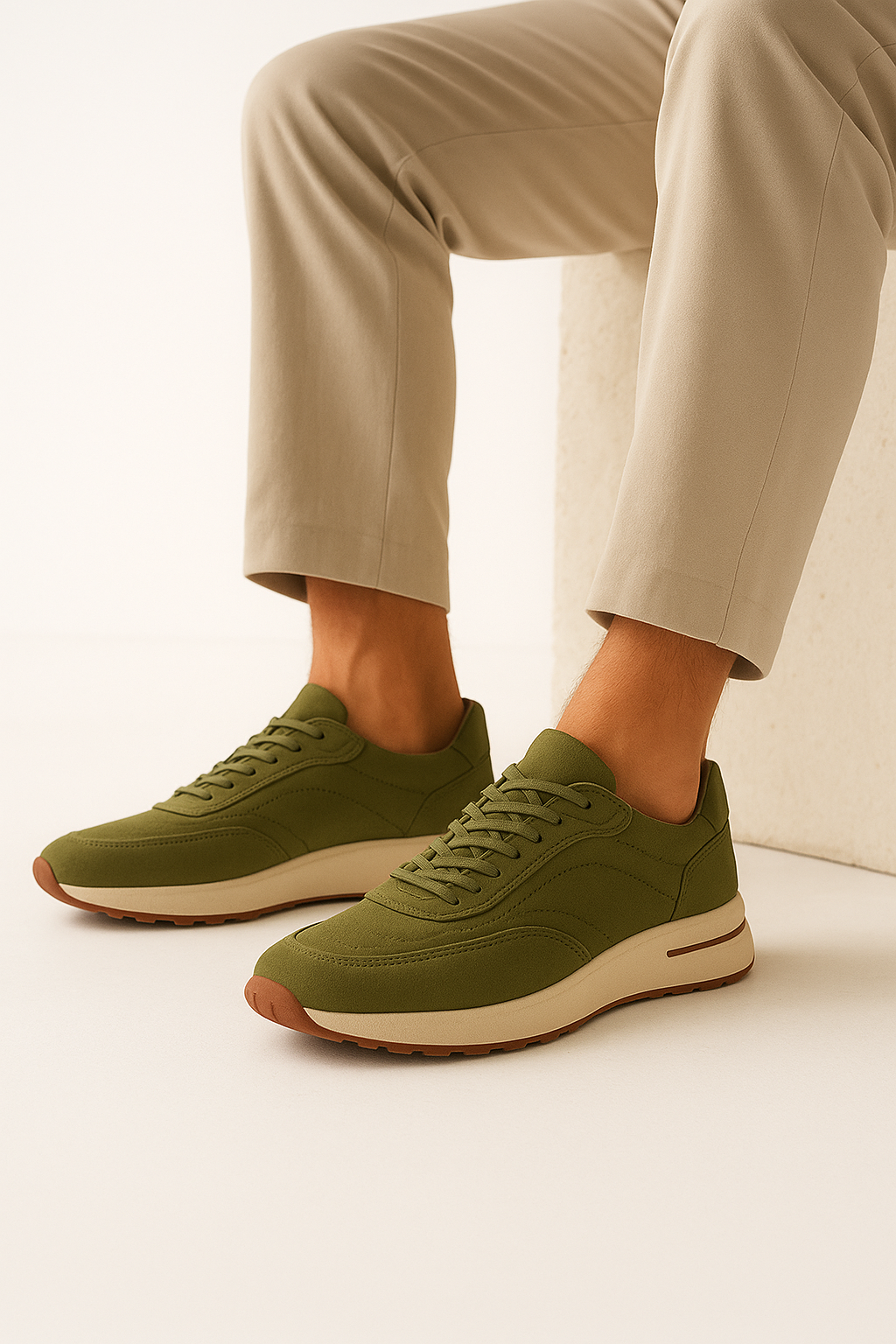Tarino Sneaker Khaki Green