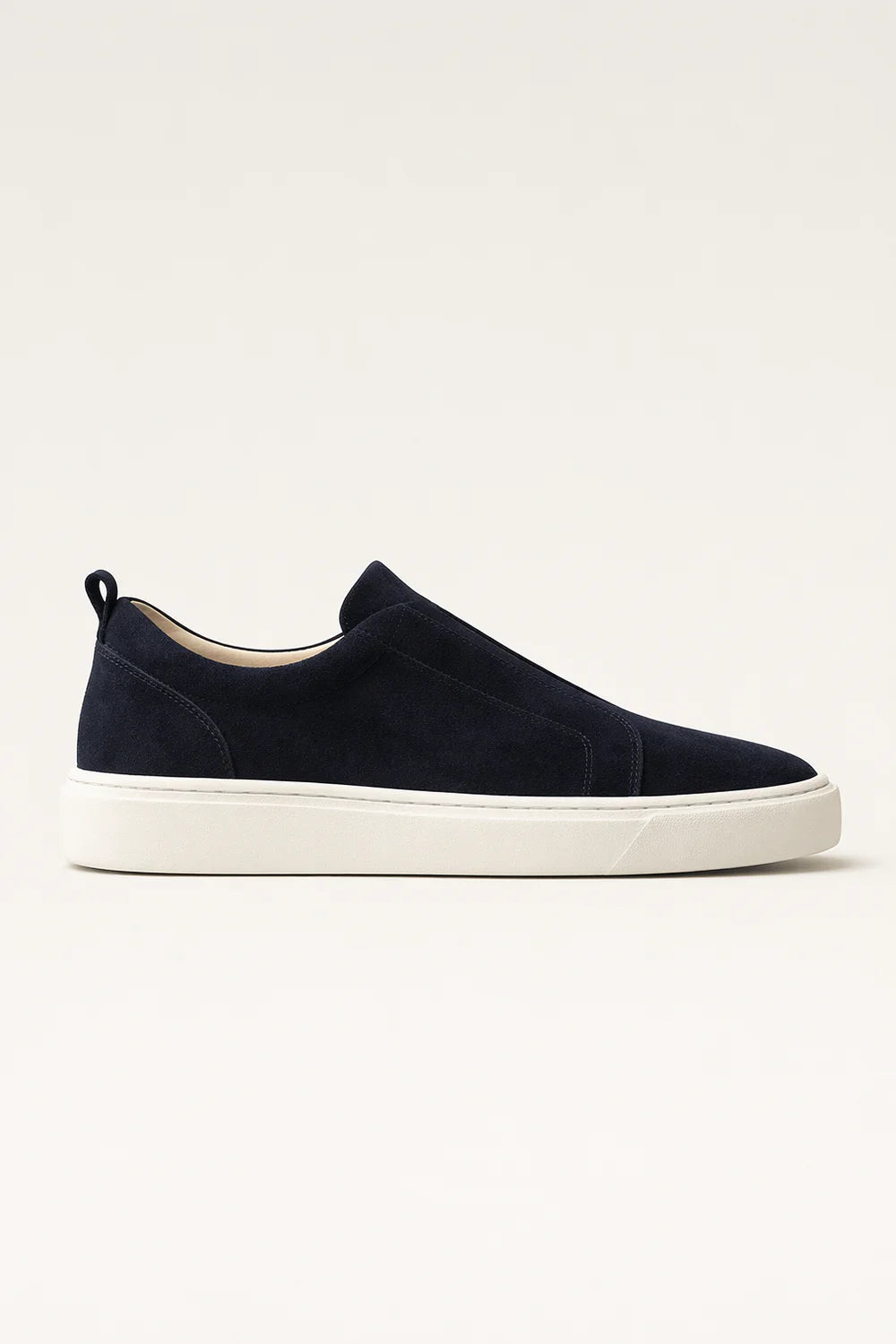 Ladore Suede Slip-On Navy