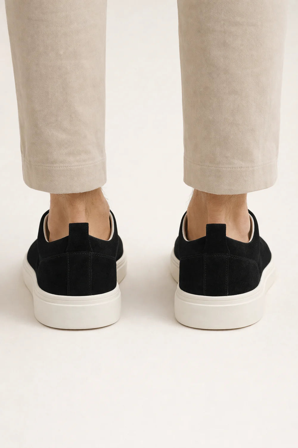 Ladore Suede Slip-On Black