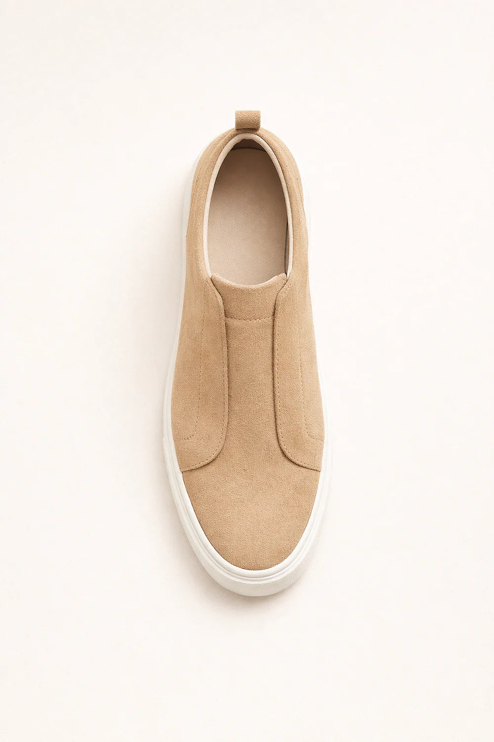Ladore Suede Slip-On Beige