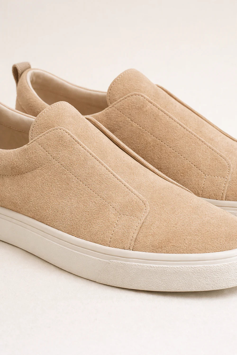 Ladore Suede Slip-On Beige