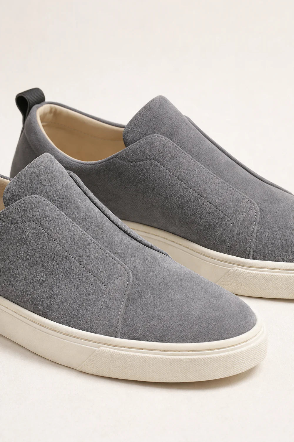 Ladore Suede Slip-On Grey
