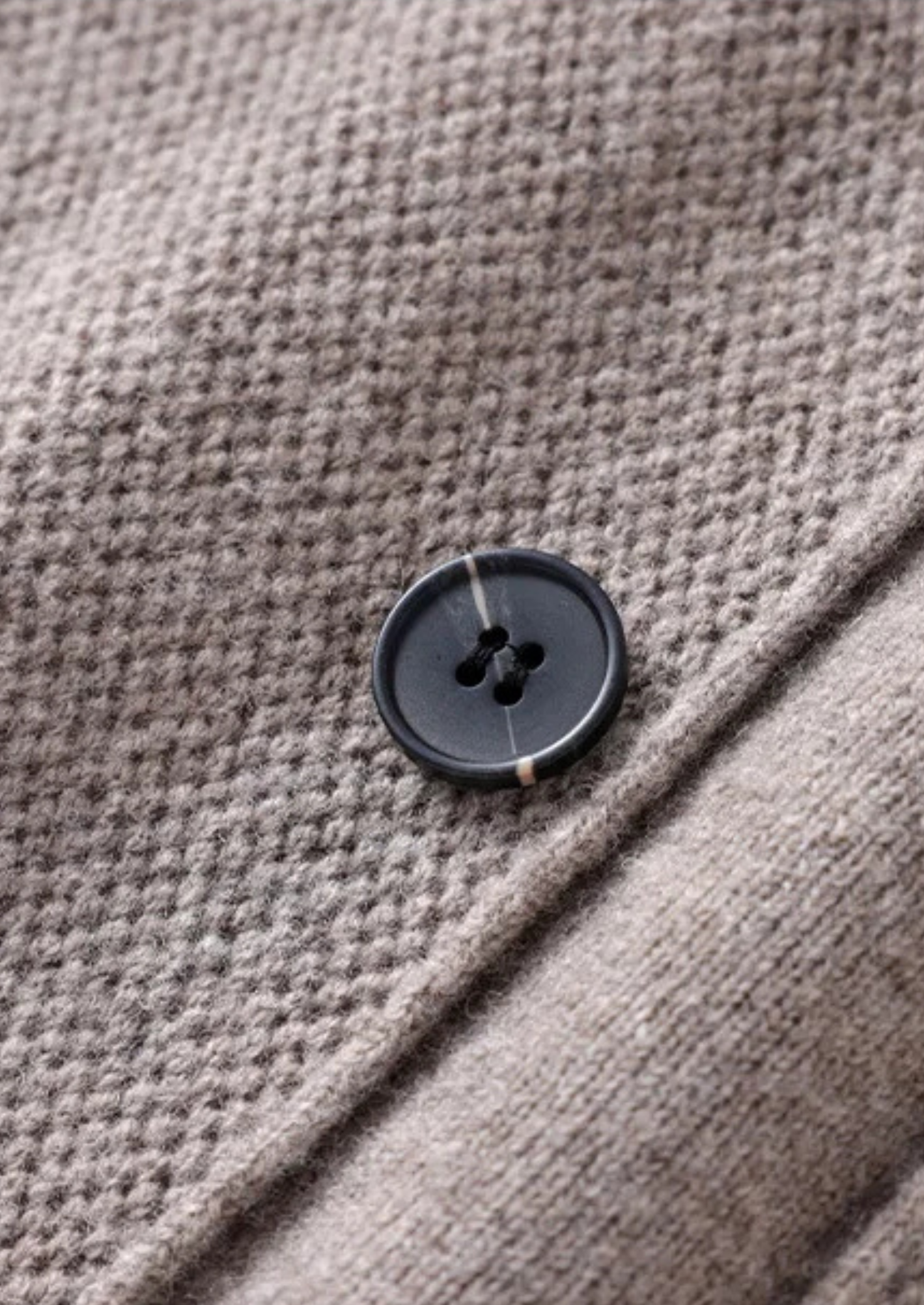 Ferilo Wool Cardigan Greige