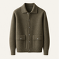 Silavo Wool Cardigan Olive