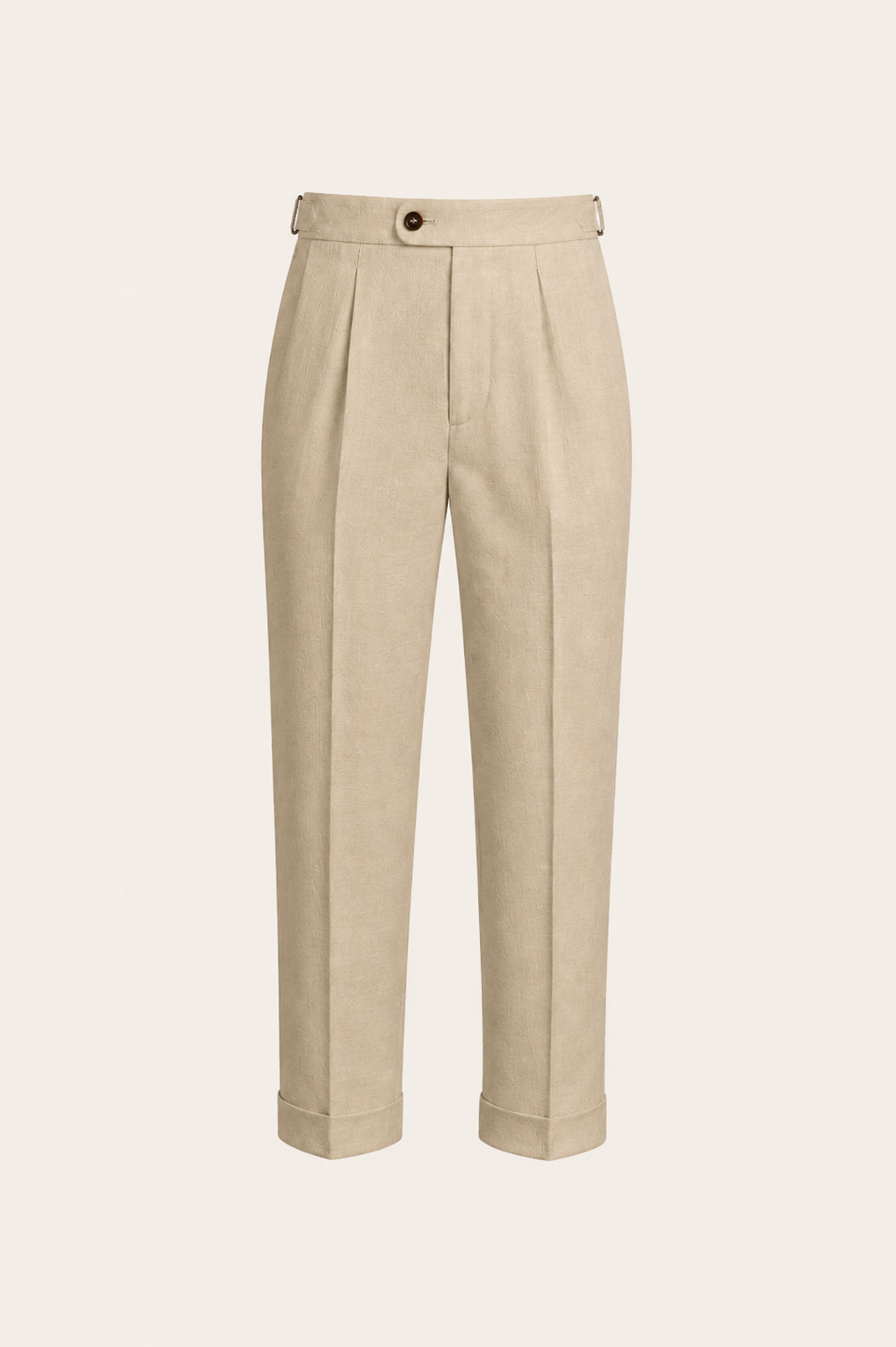 Laveno Linen Trousers Khaki