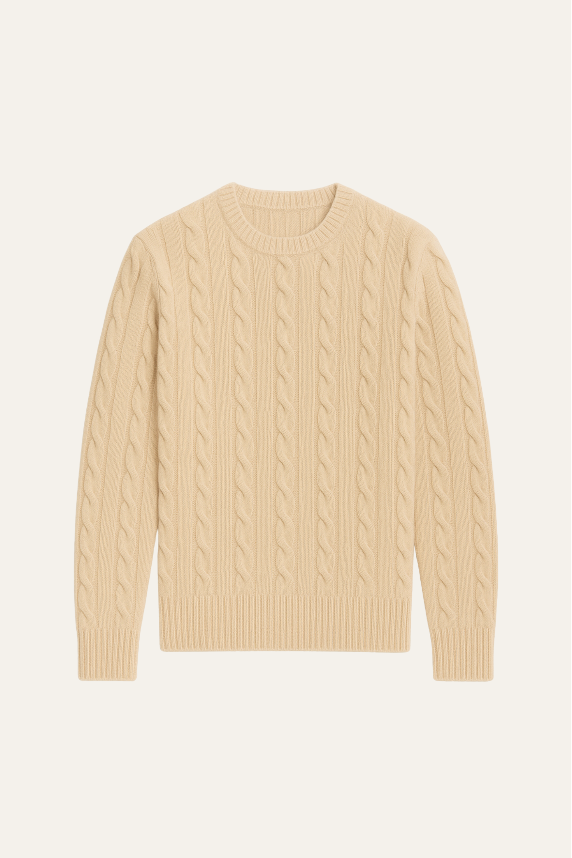 Velaro Cashmere Knit Beige