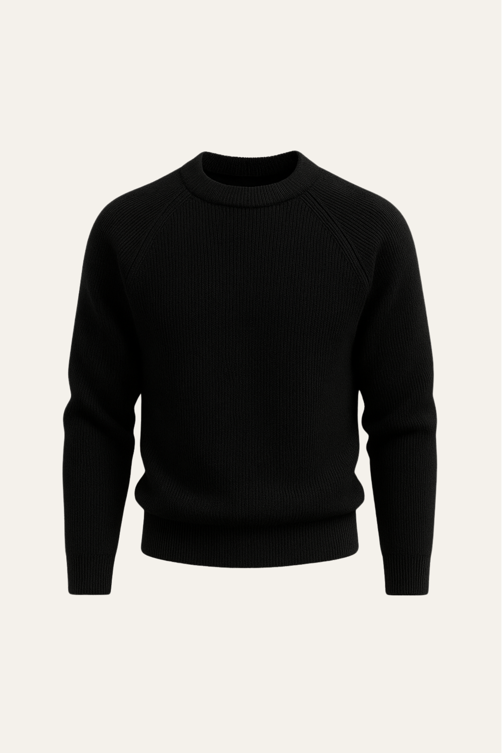 Sarole Wool Crewneck Black
