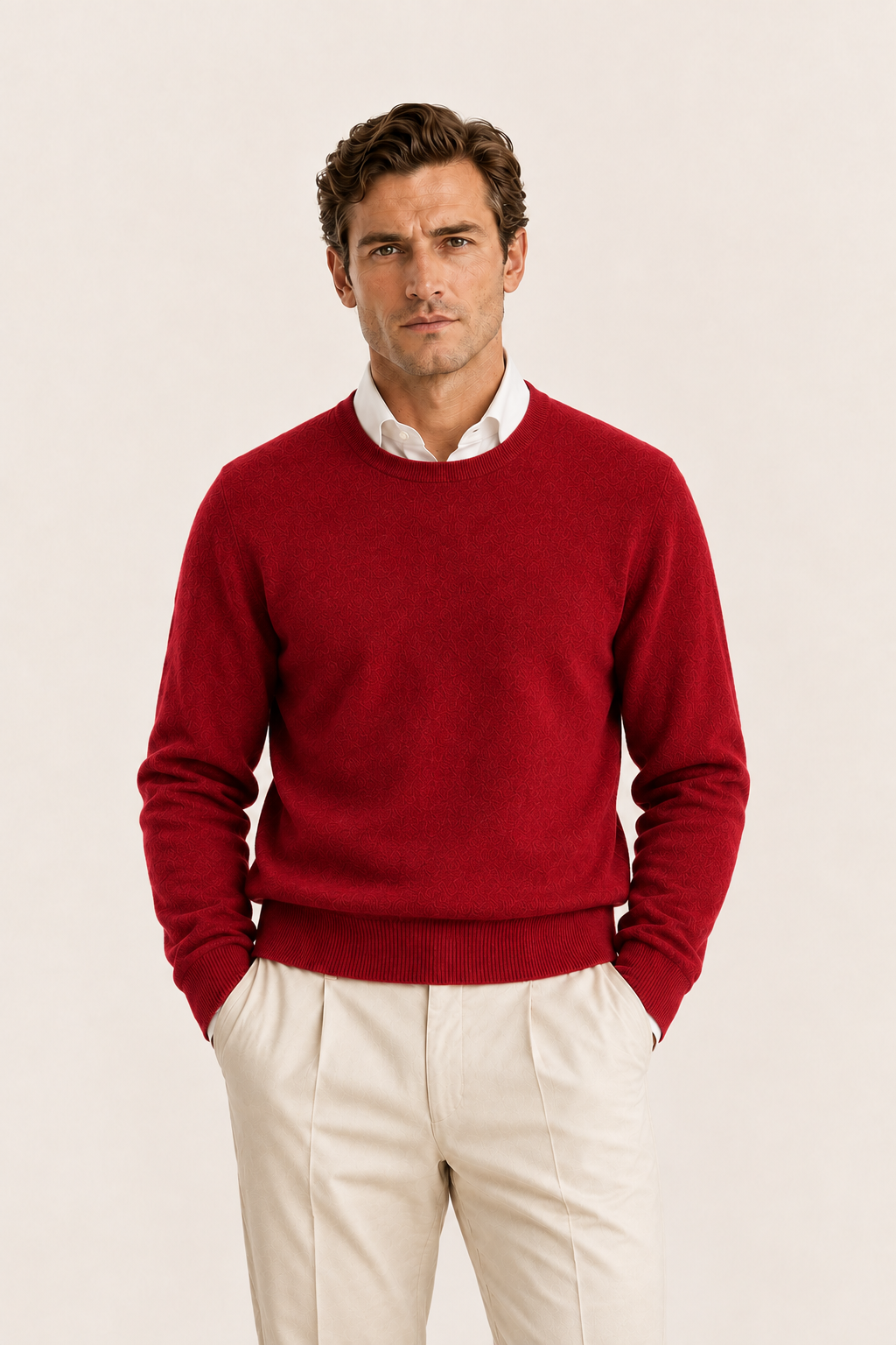 Averin Pullover Red