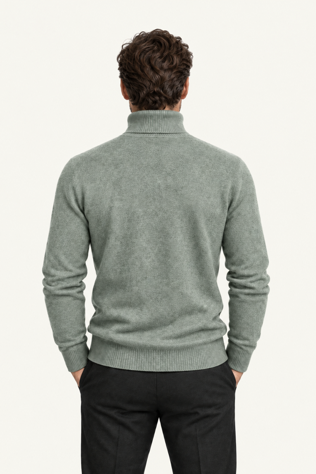 Paravi Wool Turtleneck Sage